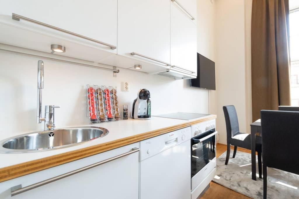 Nordic Host Luxury Apts - Prinsens Gate - Large Mezzanine Studio Oslo Exteriér fotografie