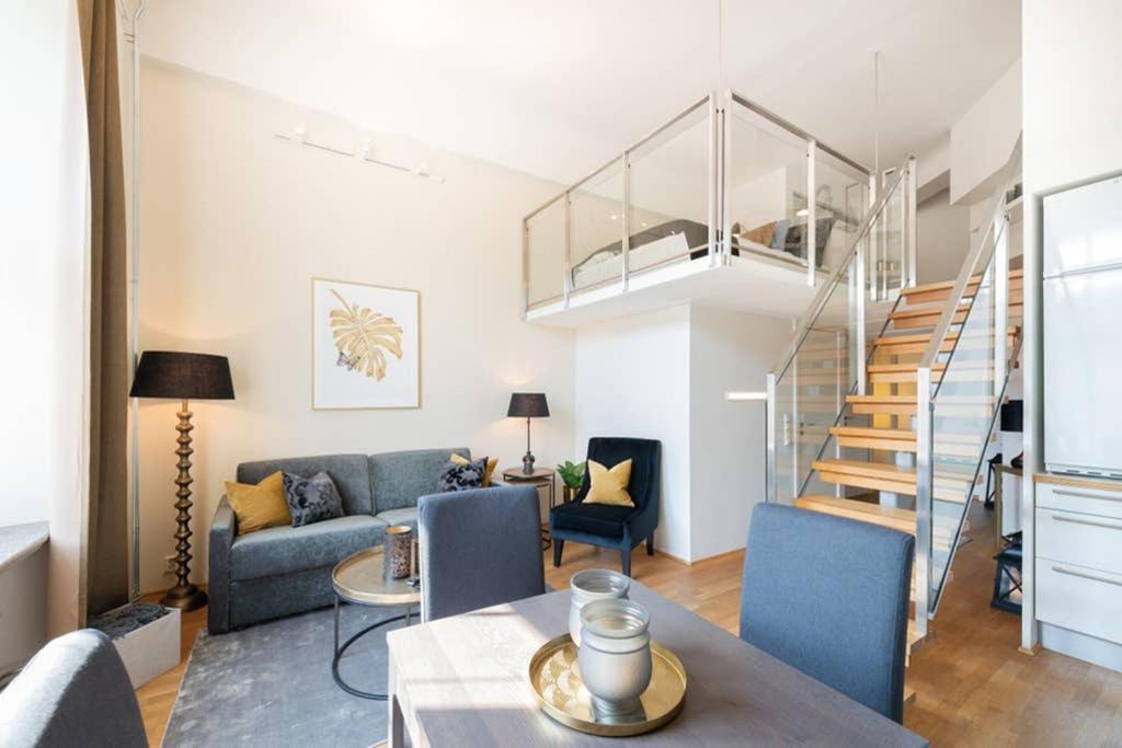 Nordic Host Luxury Apts - Prinsens Gate - Large Mezzanine Studio Oslo Exteriér fotografie