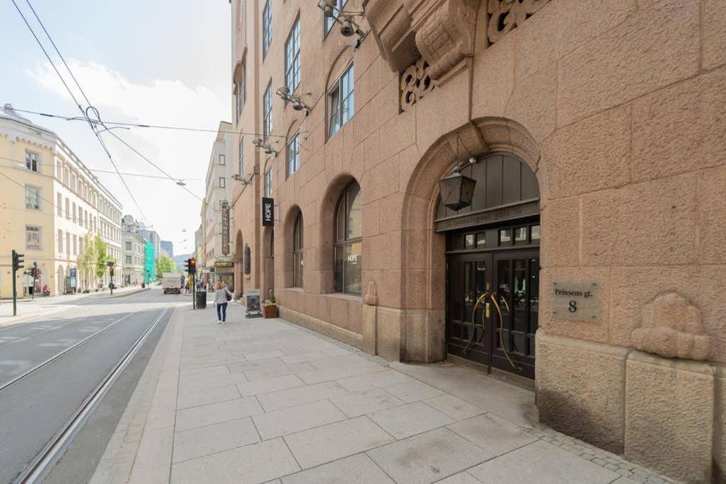 Nordic Host Luxury Apts - Prinsens Gate - Large Mezzanine Studio Oslo Exteriér fotografie